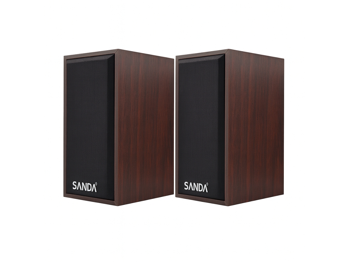 Altavoces con cable Sanda SD 3901 negros