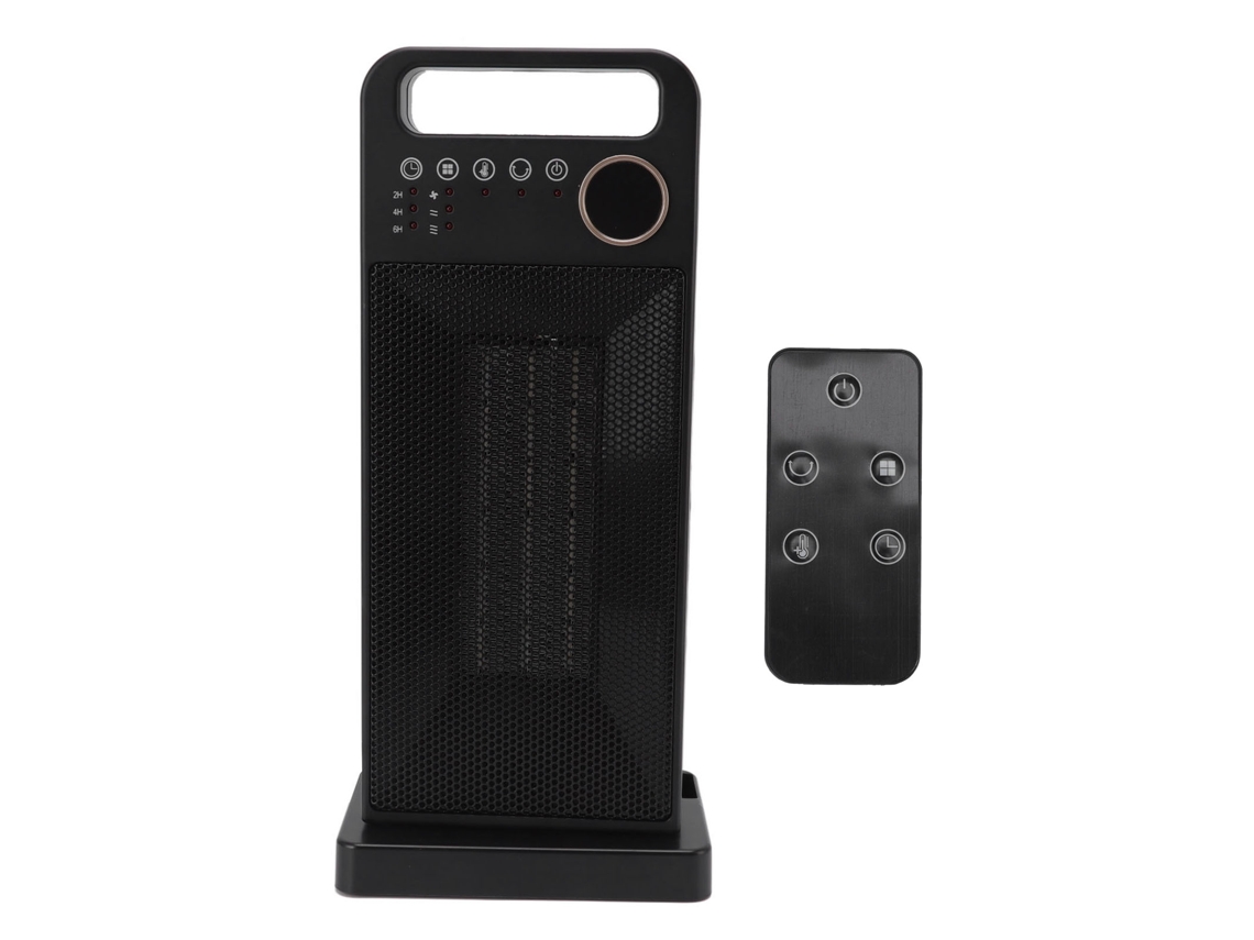 Calefactor de torre PTC de 2000 W, 3 velocidades, control remoto, 220 V, 250 V, UE