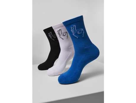 Medias MISTER TEE Unisexo (Multicolor - 39/42)
