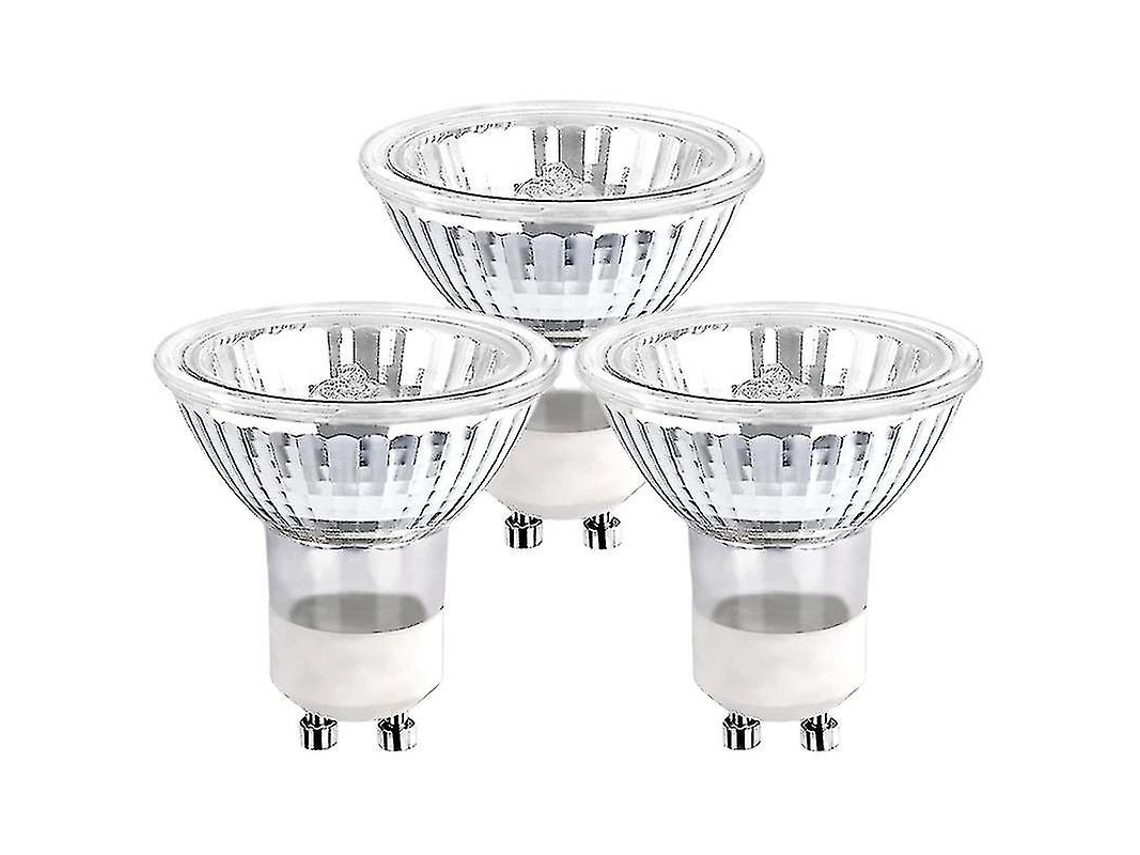 Rebe-5 Bombillas Halógeno Gu10 50w Regulables, Lámparas Reflectoras Mr16 220v 2700k 500 Lúmenes Para Hogar Tiendas Museos 35w