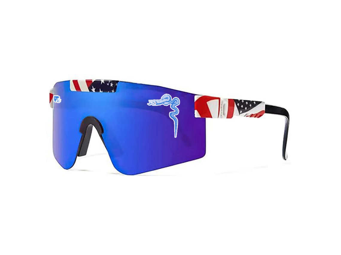 (estilo 19) Gafas De Sol De Ciclismo Unisex Con Protección Uv400 Y Lentes De Polímero A Prueba De Viento