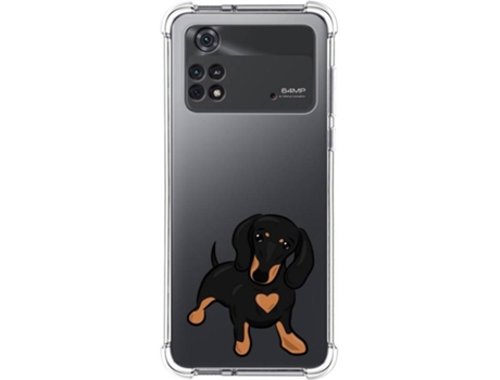 Carcasa para Xiaomi Poco M4 Pro 4G TUMUNDOSMARTPHONE Dibujos Antigolpes Perros 04 Multicolor
