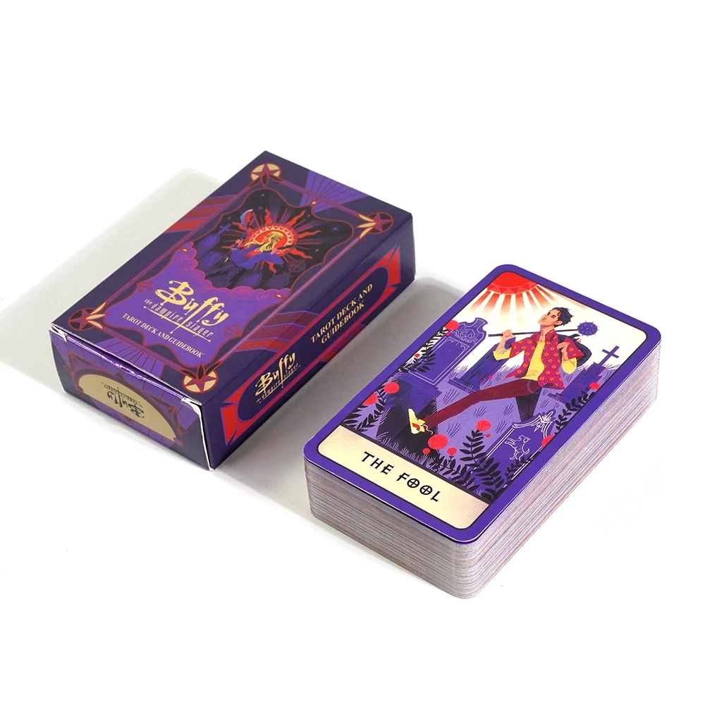 Tarot De Buffy La Cazadora De Vampiros, 78 Cartas, Sigue La Sabiduría De Buffy, Bellas Ilustraciones.