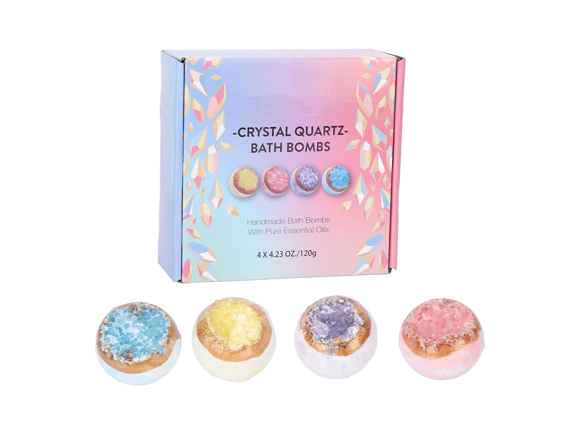 Set De Bolas De Baño 4.23oz Con Aceite Esencial Para Promocionar El Sueño Regalo