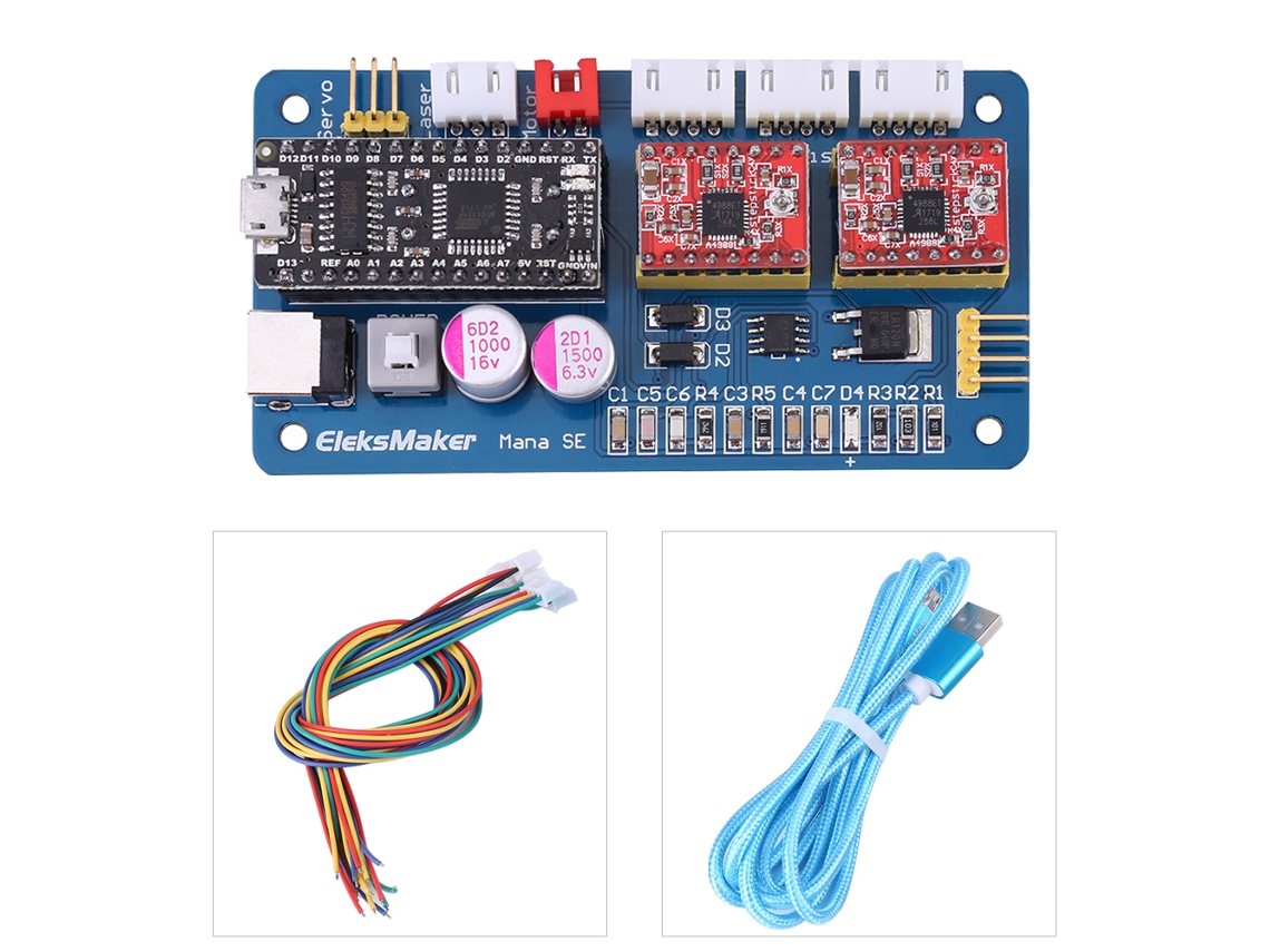 Controlador De Placa Base Para Motor Paso A Paso Para Máquina De Grabado Láser Diy