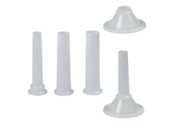 Juego Embudos Plastico Para Maquina Picar Carne Nº 10/12 (4 Piezas) ORYX
