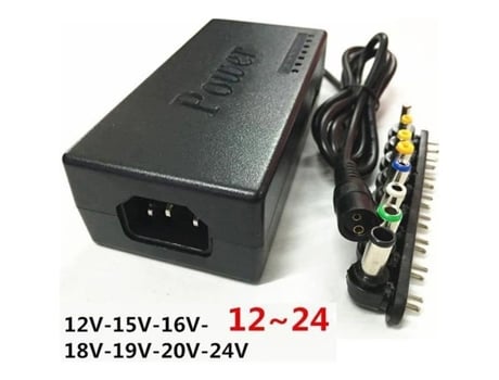 Sb16783-Cargador Universal 96W Fuente Alimentación Laptop 12V a 24V YWEI Tips