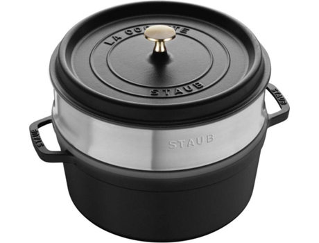 Cacerola STAUB (Negro - Hierro Fundido - 26 cm)