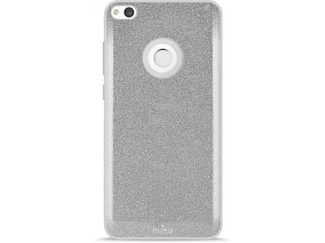 Carcasa PURO Shine Huawei P8 Lite 2017 Plateado