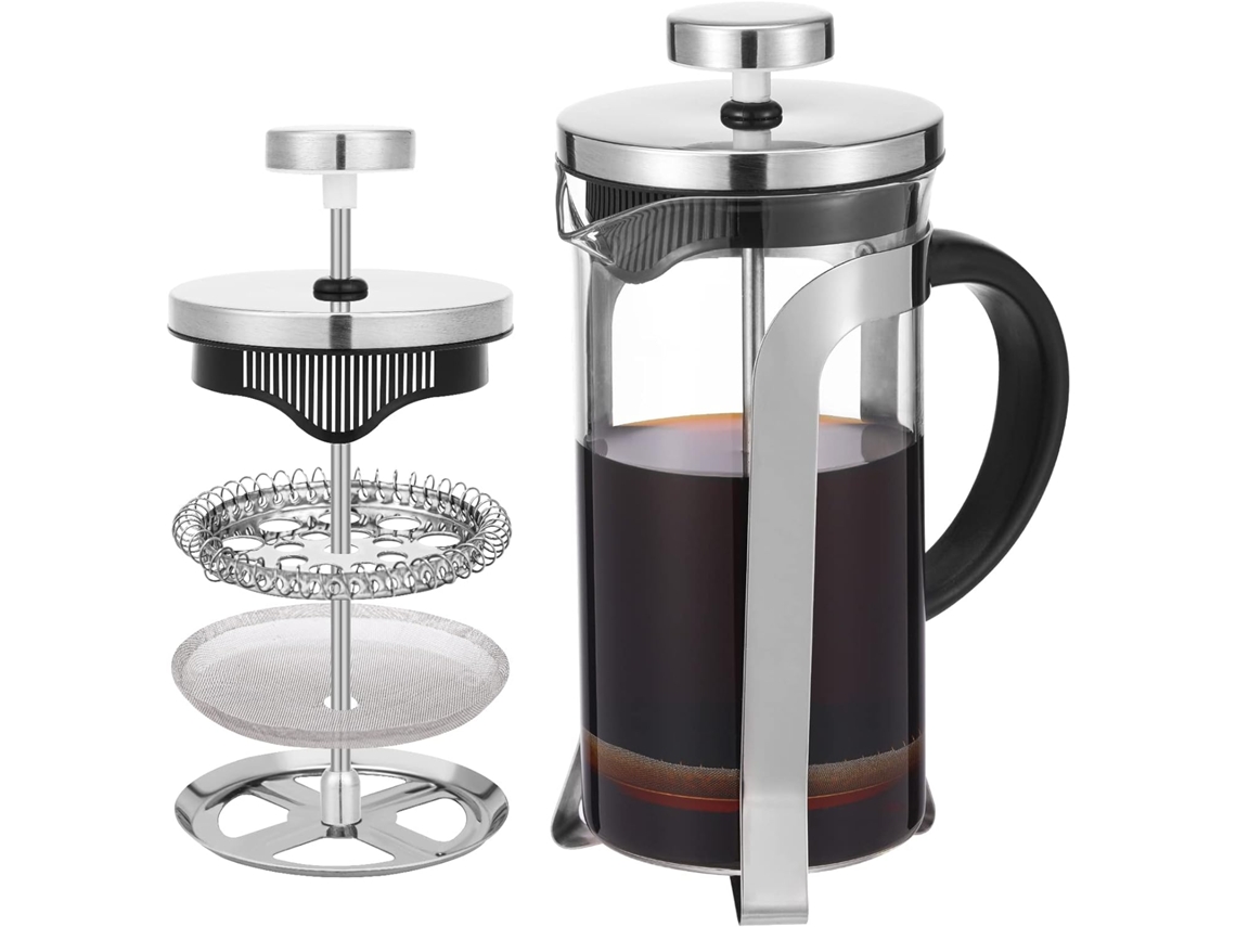 Cafetera de filtro de émbolo de vidrio (350 ml) Spqment