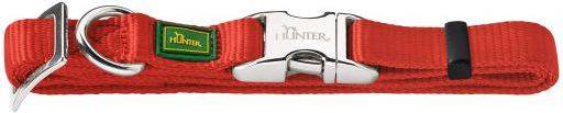 Hunter Collar Vario basic con cierre de aluminio m cuello 4055 cm rojo para perros