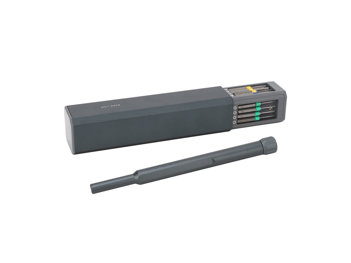 Mini Kit De Destornilladores De Acero S2 Antideslizantes Con Puntas Magnéticas Para Portátiles Y Teléfonos.