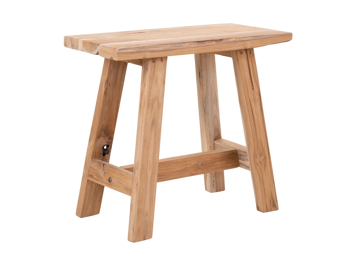 Banqueta de teca BARCELONA 50 cm HOUSE NORDIC