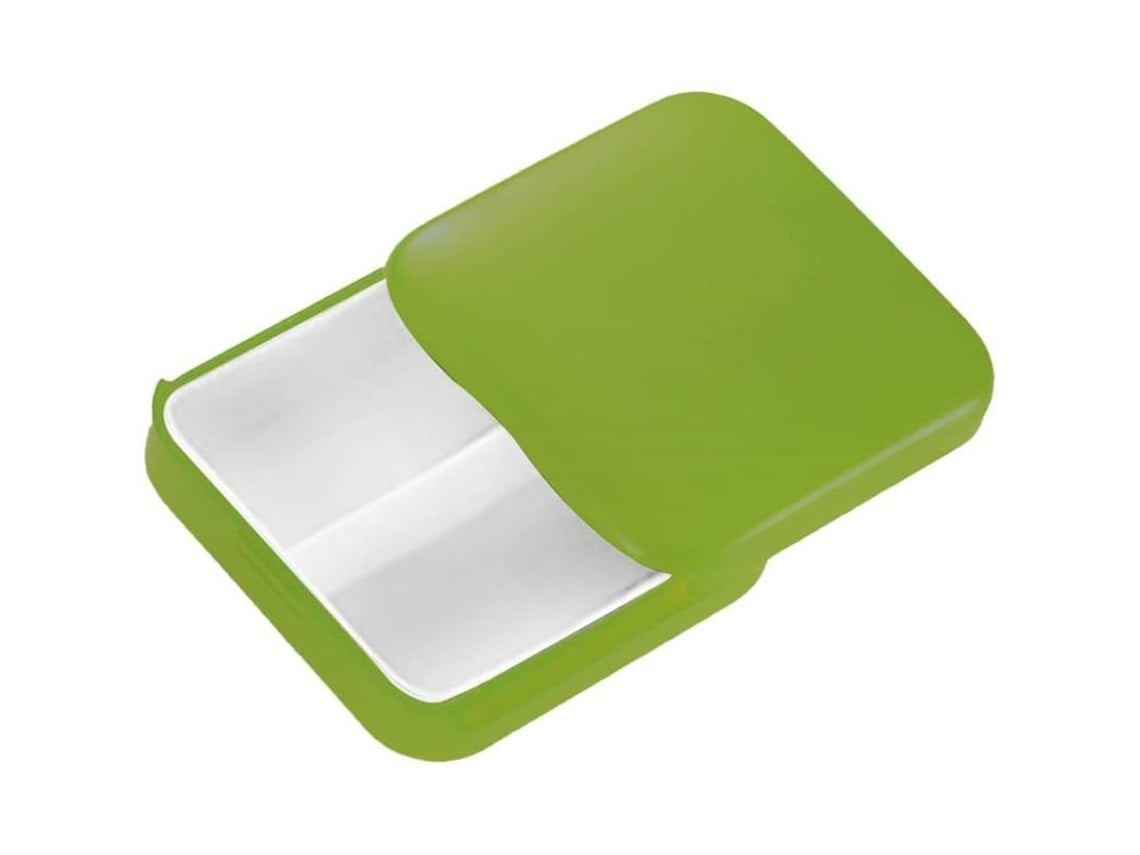 Pequeño Botiquín Portátil Con 2 Compartimentos, Ideal Para Viajes, Vitaminas Y Medicamentos.
