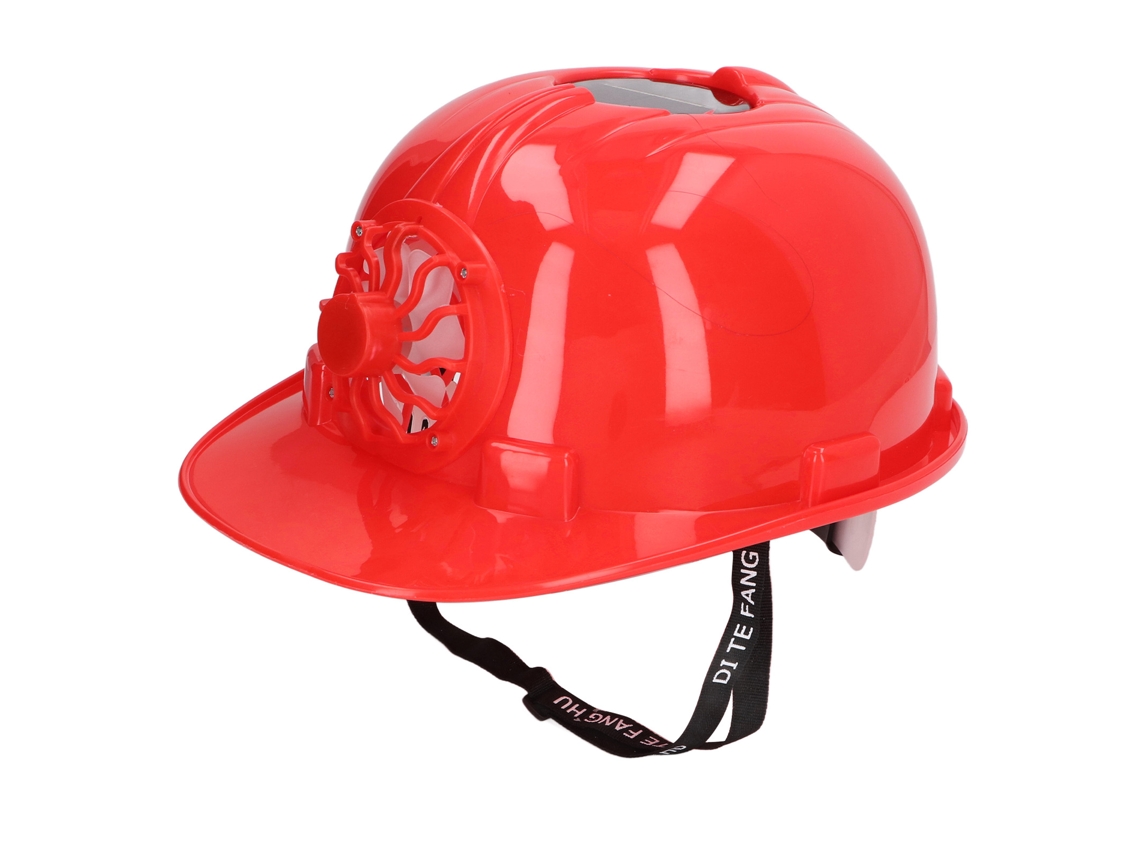 Casco de seguridad con ventilador solar, casco de seguridad ventilado de plástico, casco transpirable con forro extraíble para trabajos al aire libre.