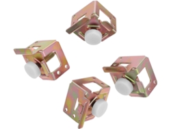 Juego De 4 Patas Para Muebles Ajustables En Altura Con Tornillos De Nivelación De Alta Resistencia.