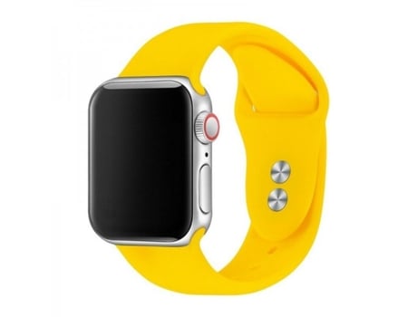 Pulsera Silicone G4M para Apple Watch Series 8 - 41mm - Amarelo