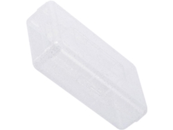 Estuche de plástico transparente para bolígrafos y lápices, estuche escolar grande y multifuncional.