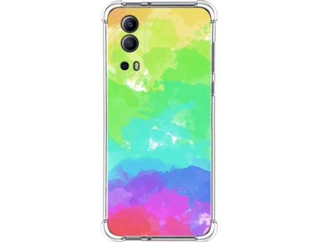 Carcasa Vivo Y72 5G TUMUNDOSMARTPHONE Acuarela 03 Multicolor