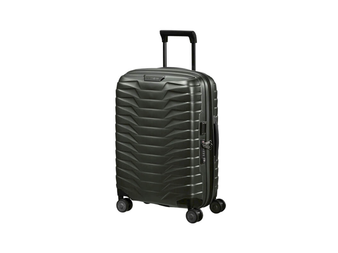 Maleta de cabina Samsonite / Trolley 55cm 4r Exp Proxis Verde Mate