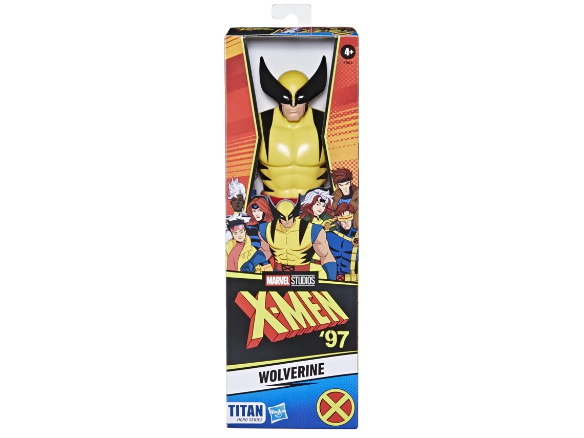Marvel Titan Hero Series Figura de acción de Lobezno de X-Men Figura MARVEL CLASSIC 4 Años
