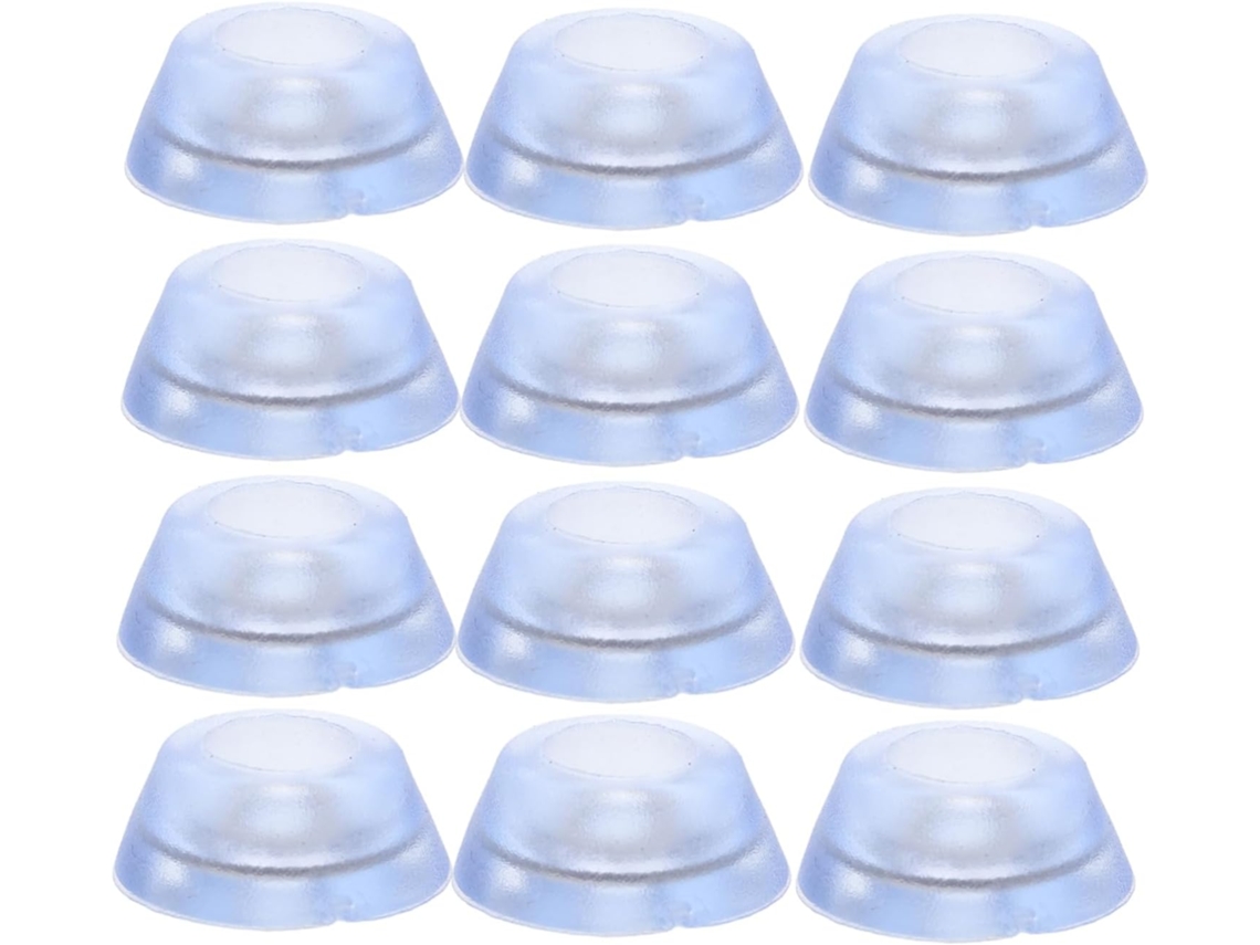 20 Piezas Almohadillas Antideslizantes Transparentes