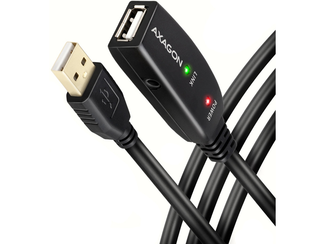 AXAGON Adr-220 Cable Alargador Usb 2.0 AM AF Activo 20