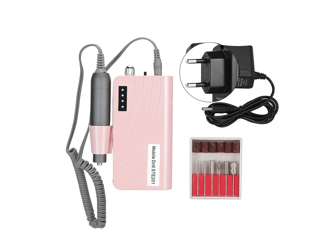 Máquina Pulidora Y Lijadora De Uñas De 30000 Rpm, Herramienta Eléctrica Para Manicura.