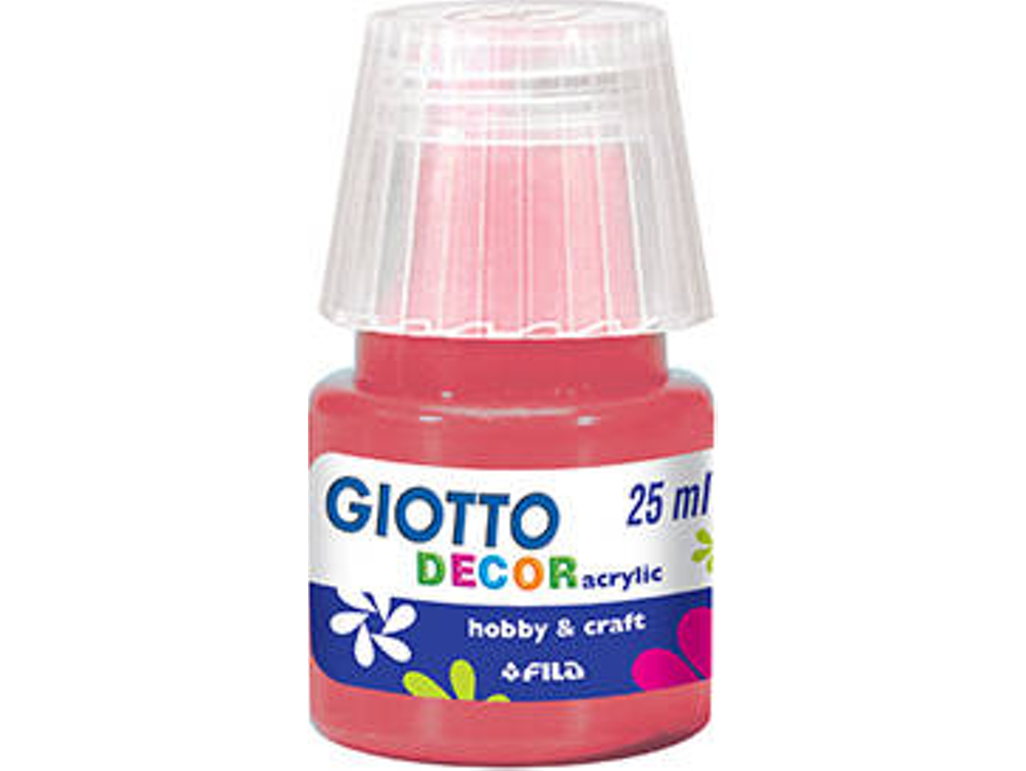 Pintura para Carteles Líquido GIOTTO Decor Acrílico Rojo Escarlata (25ml)