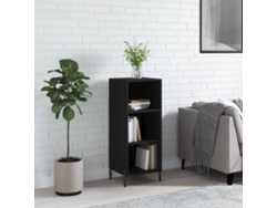 Lovely Home Aparador 34,5X32,5X90 Cm Madera Procesada Negro