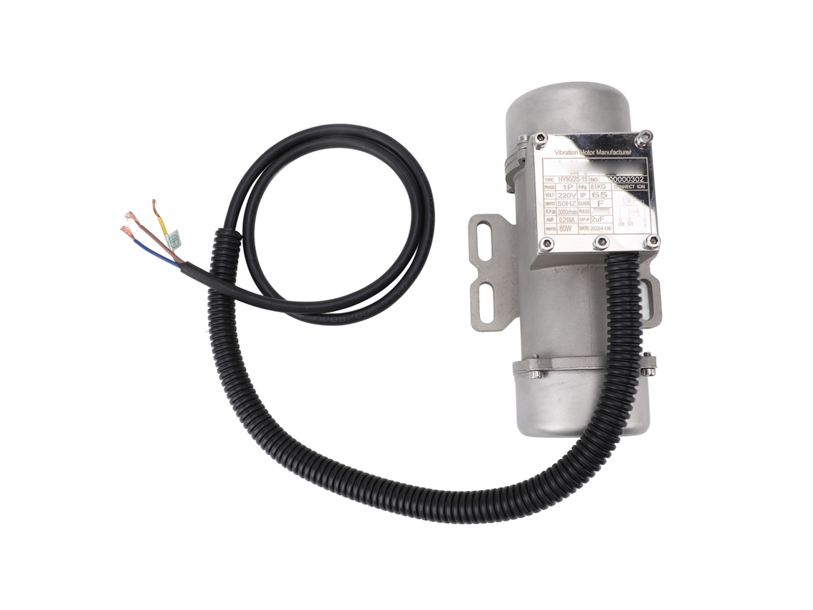 Motor de vibración de hormigón de acero inoxidable de 220 V y 3000 rpm para mesa de cribado de arena