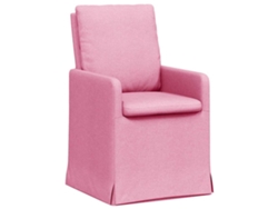 Sillas de comedor 2 piezas rosa 57 x 67 x 98 cm Tela MAISON EXCLUSIVE