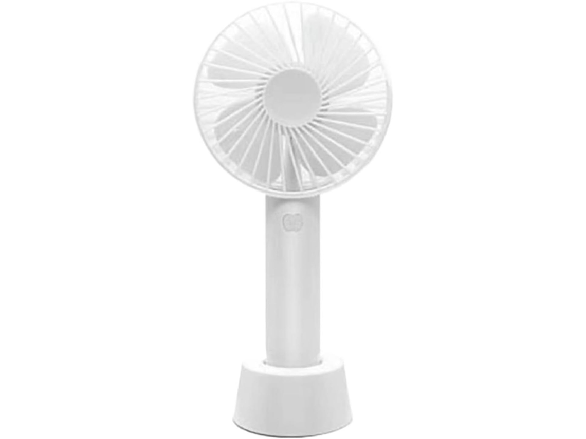 Ventilador De Escritorio Usb Ventilador Refrigeración Portátil Recargable Mini Con Soporte Para Teléfono