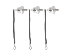 3 Diodos Rectificadores Para Generador Diésel Zx40 12 40a Con Cable, Material De Hierro, Pequeños Y Portátiles.