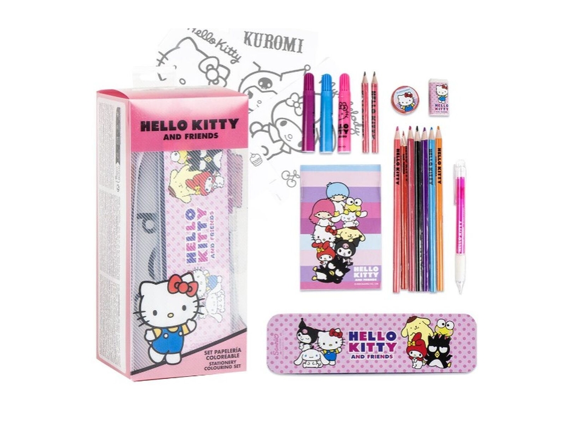 Juego de papelería de Hello Kitty