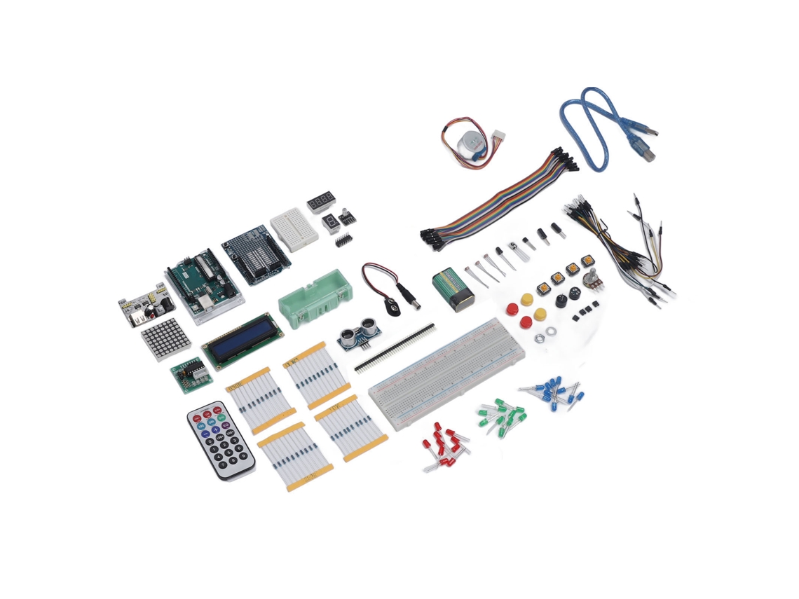 Kit de inicio 2026as-kit para placa de desarrollo R3, módulo RFID, conjunto de aprendizaje de motor paso a paso.