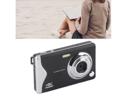 Cámara digital 4k HD con enfoque automático, pantalla grande de 3 pulgadas, ligera y portátil para estudiantes y principiantes Panoona