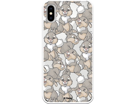 Funda Apple iPhone XS LA CASA DE LAS CARCASAS Bambi (Transparente)
