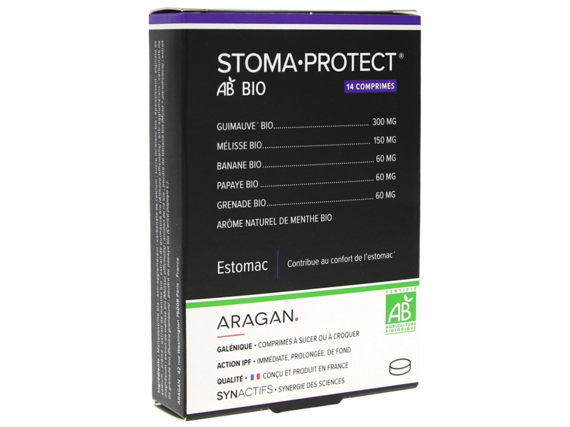 Synactifs Stomaprotect Organic 20 Cápsulas ARAGAN