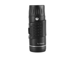 Monocular De Bolsillo 7x18, Pequeño Telescopio Portátil Con Enfoque Ajustable Para Senderismo, Acampada Y Viajes.