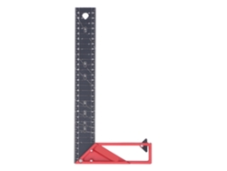 Regla De Ángulo Recto Para Carpintería, Ajustable A 30°, 45° Y 90°, 30 Cm, Con Pomo De Posicionamiento, Fabricada En Aleación De Aluminio.