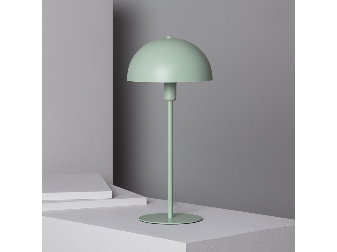 Lámpara de Mesa LEDKIA (Gris - E14 -  - Aluminio)