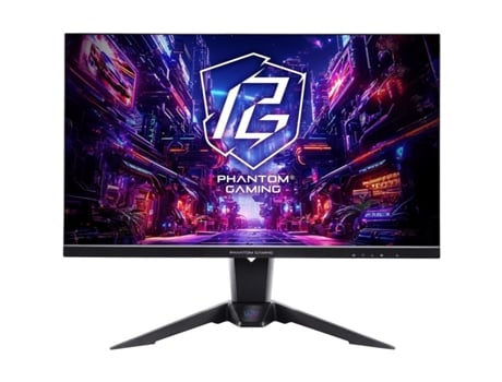 Monitor Gaming ASROCK PG27QFT2A (Negro - 27" - IPS - HDR - AMD FreeSync - Quad HD - 1 ms)