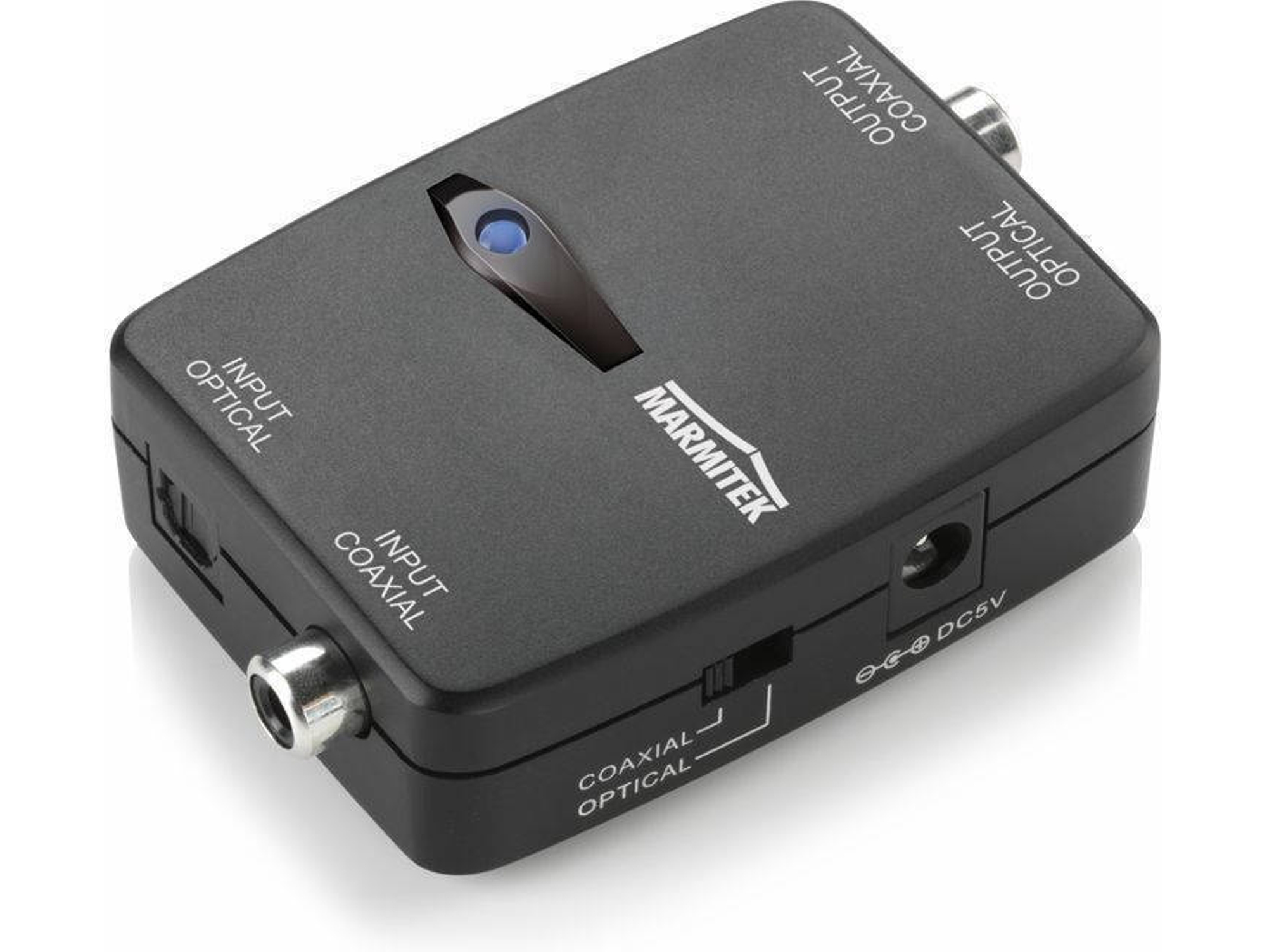 Cable de Audio MARMITEK (Negro)