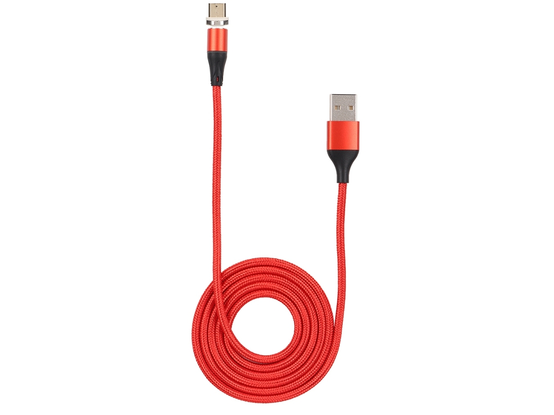 Cable De Datos Android (rotación 360° Carga Rápida Magnética 3a)