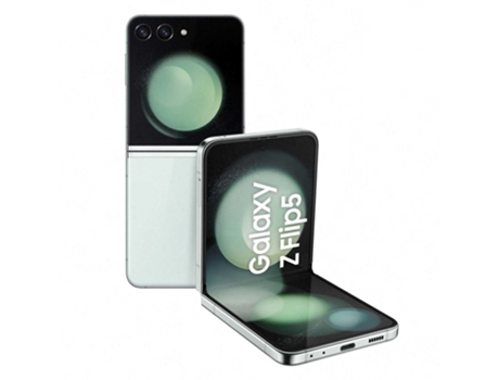 Smartphone SAMSUNG Galaxy Z Flip5 SM-F731B 17 cm (6.7) SIM doble Android 13 5G USB Tipo C 8 GB 256 GB 3700 mAh Color menta