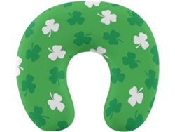 Almohada Viaje Shamrock, Reposacabezas, Espuma Viscoelástica Viscoelástica Fácil Relajación Cómodos