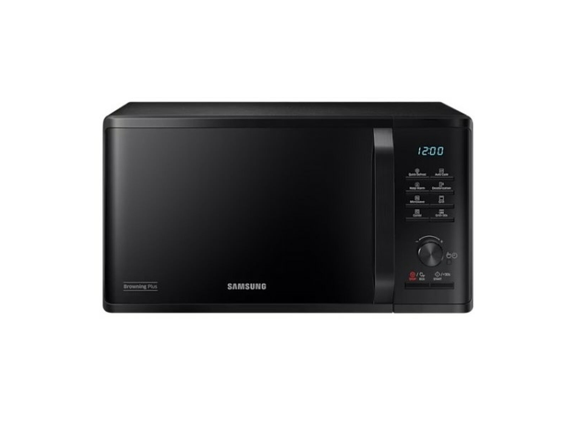 Microondas SAMSUNG MG23K3515AKE1 (Negro - 800 W - 23 L)