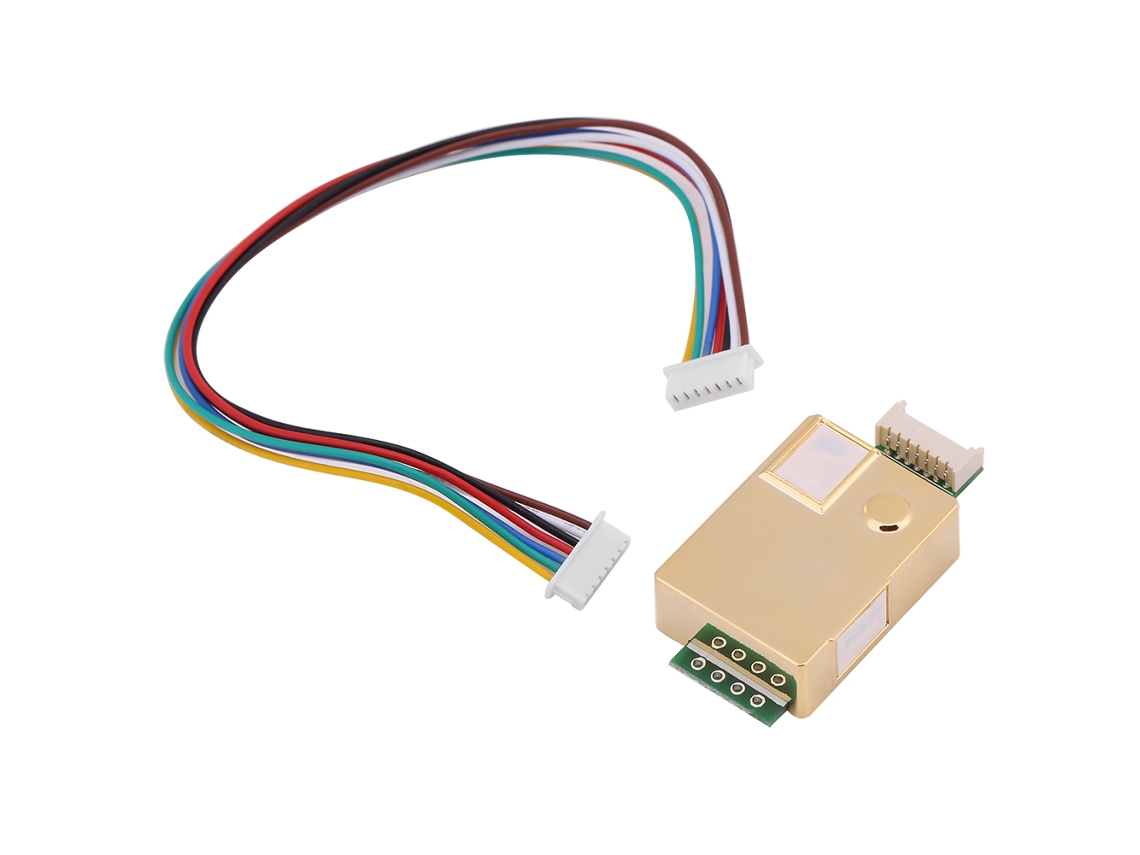 Sensor Infrarrojo De Co2 Mh-z19 Para La Monitorización De La Calidad Del Aire Interior.