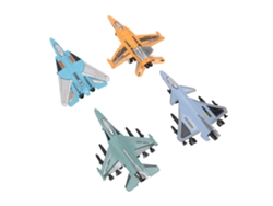 Modelo De Avión De Combate De Aleación Realista, Juguete Interactivo De Metal Para Niños